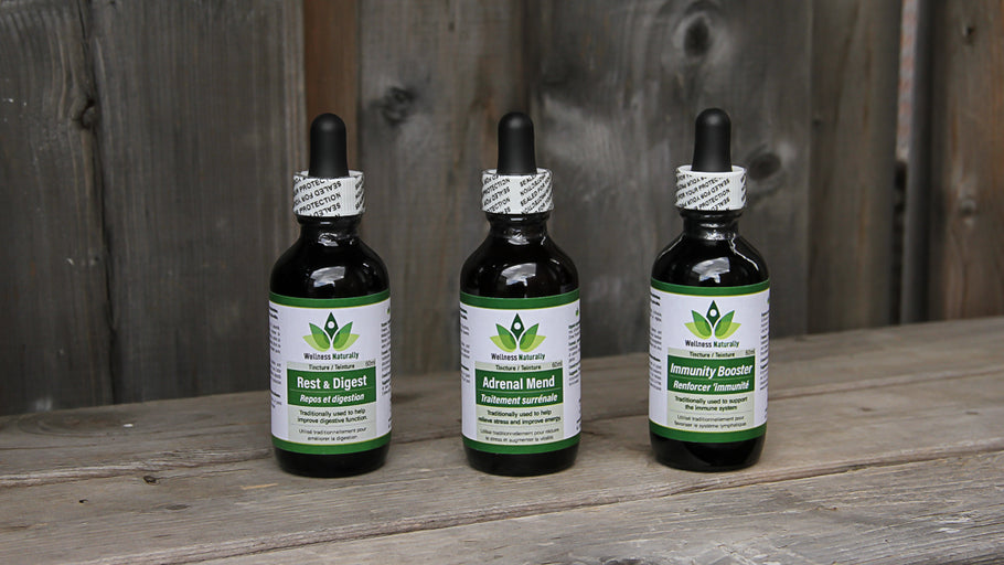 Wellness Naturally Tinctures have arrived!