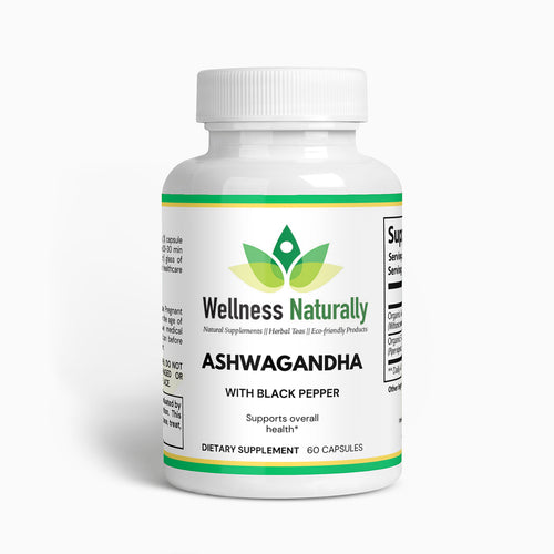 Wellness Naturally - Ashwagandha - 60 Capsules