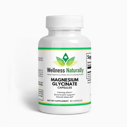 Wellness Naturally - Magnesium Glycinate - 60 Capsules